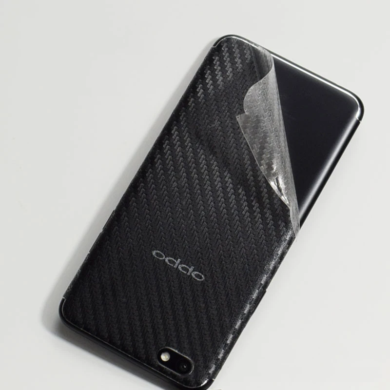 

Dropshipping Multi-Grain Transparent Rear Stickers Wrap Skin Decorative For OPPO A77 Phone Matte Protector OPPO A77 Back Film