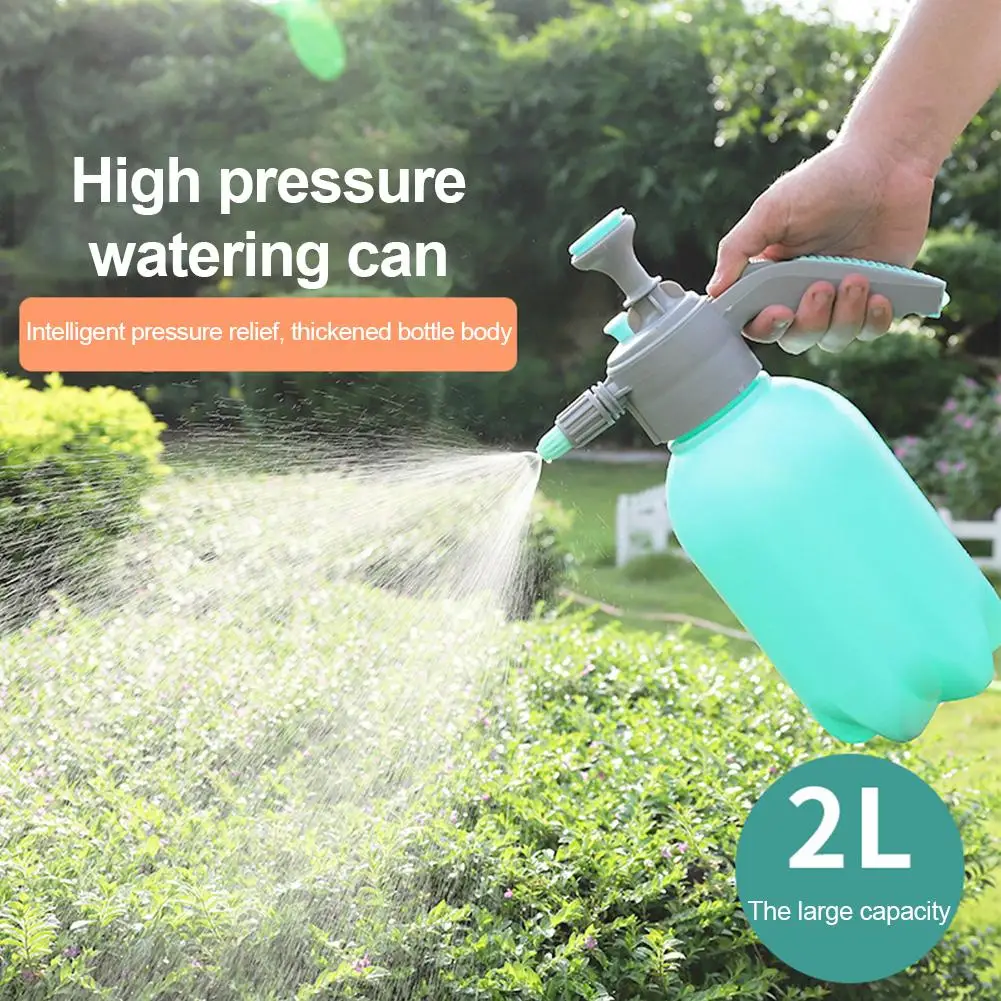 2L высокое Давление Лейка спрей бутылку воды распылительный воздушный