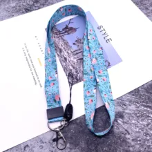 Цветочный мобильный ремень для телефона небольшой свежий веревка список висячая Веревка на шею для работы ключ для карты Универсальный строп