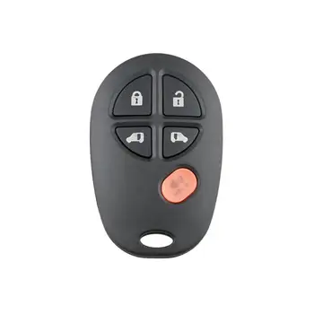 

5-Key Remote Control 315Mhz Plastic Alloy Automobile Parts Car Replacement Key Keyless Entry Key Remote Control