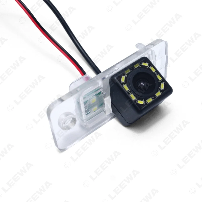 LEEWA HD специальная автомобильная камера заднего вида с 4LED/8LED/12LED подсветкой для Audi A3/A6 седан Камера заднего вида