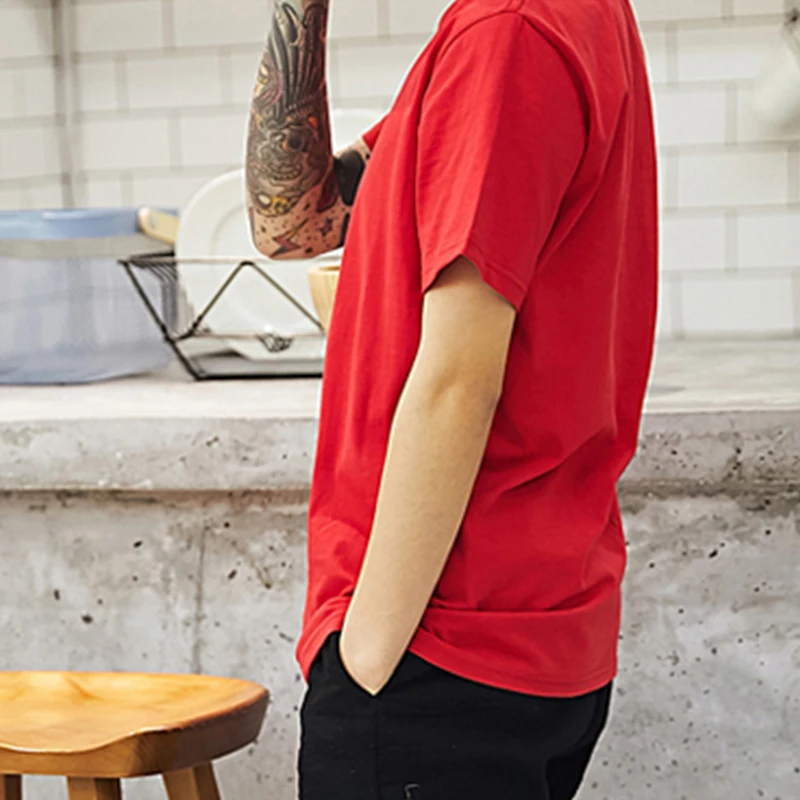 men clothes 2019 dragon ball Rick and Morty T-shirt Bodycon compression shirt Vogue New Arrival All-match Straight streetwear