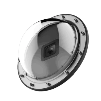 

6 Inches Dome Port Lens For Gopro Hero7 Black/Hero6/Hero5/Hero(2018) Waterproof Housing Case Hand Floating Grip Trigger, Transpa