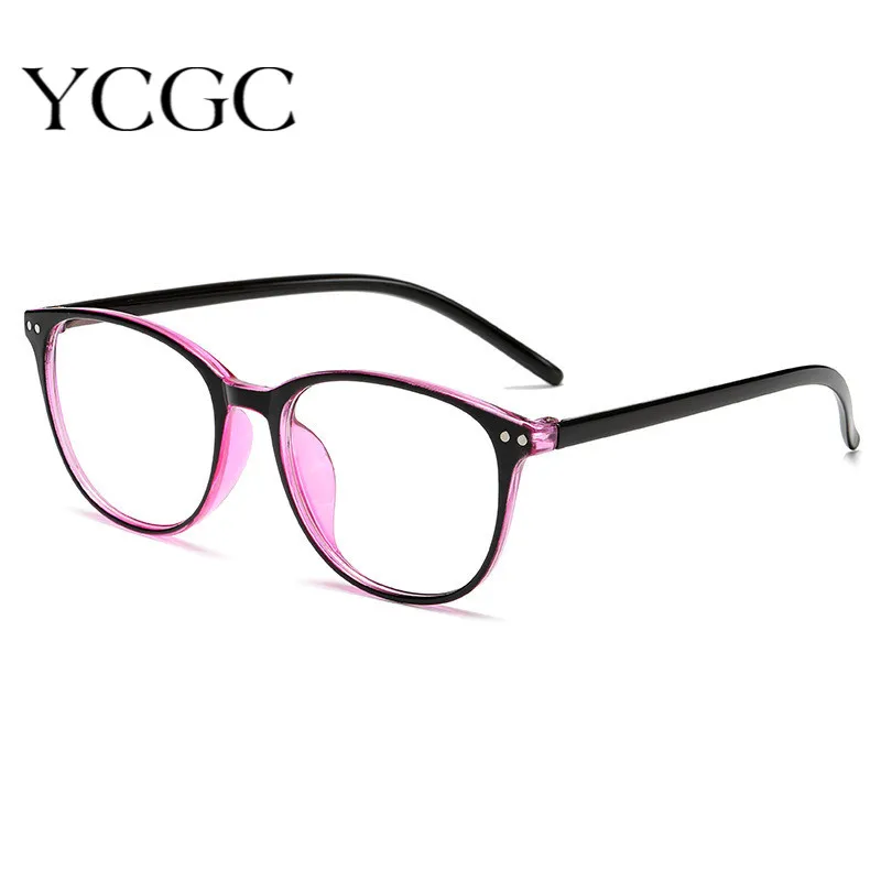 Clássico óculos de miopia com grau feminino preto óculos de leitura óculos anti azul computador eyewear-1.0 a-6.0