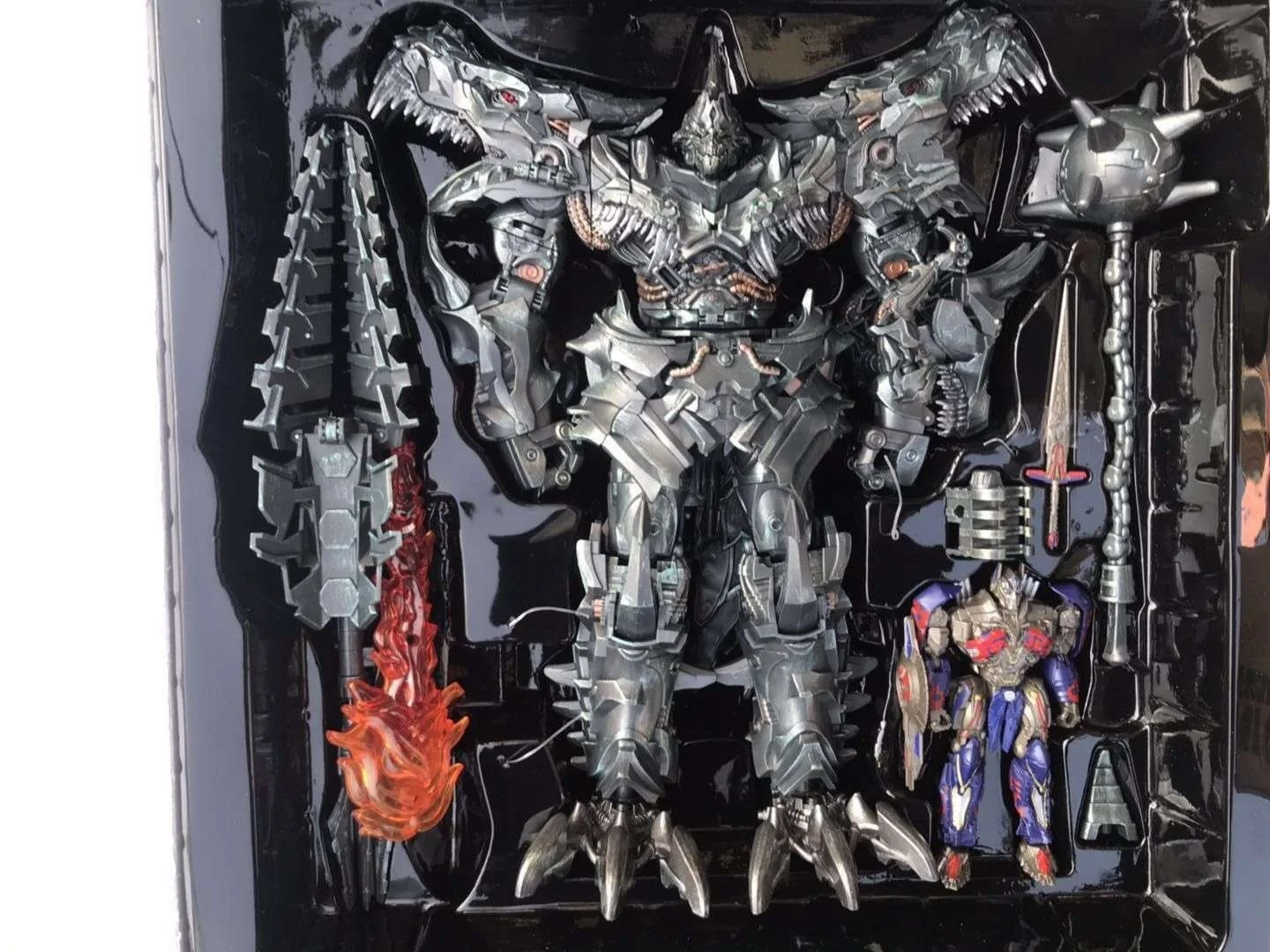 

WEIJIANG Transformation SS07 Grimlock Enlarged Edition Diecast Oversized Grimlock W/OP Figure Toy Boy Toys