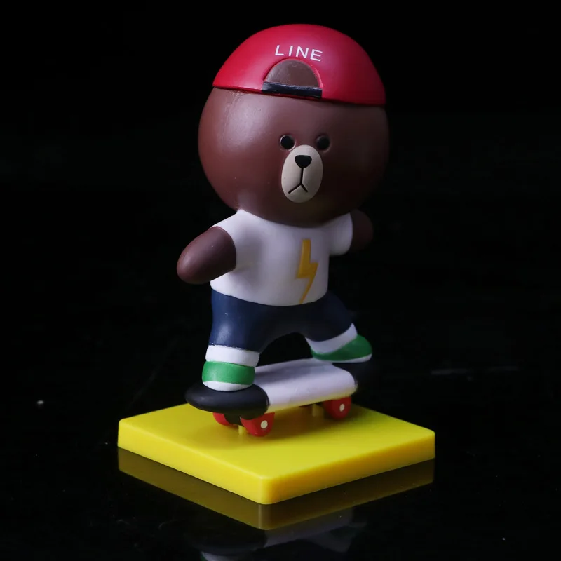 

Ha le dong man Children's Toy Nicole Brown Bear Rabbit Set Garage Kit Decoration Car Decoration Model