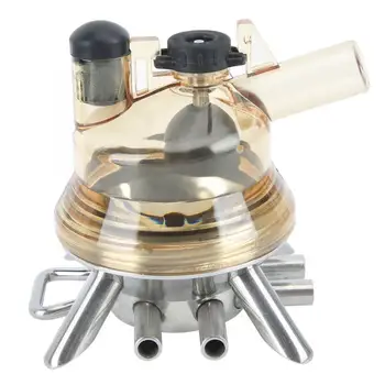 

New 160cc Cow Sheep Milk Machine Part Milk Claw Milking Collector Tool with Stainless Steel Base Farm Animal Supplies Tools