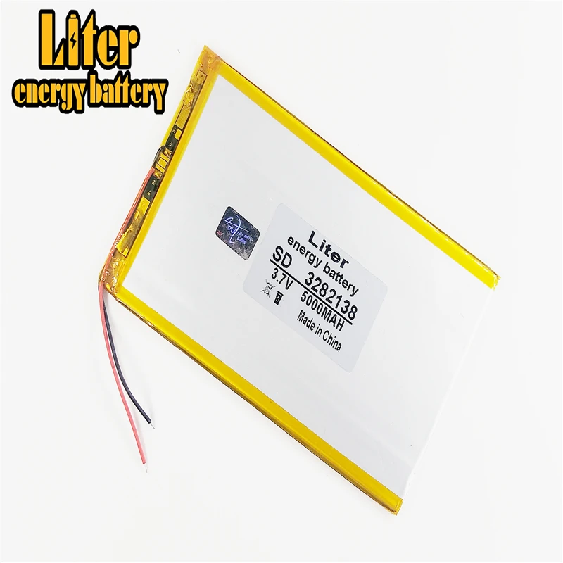 3282138 3 7 V 5000mAh 9 inch 10 1 Tablet PC Battery для plug полимерная литий ионная аккумуляторная