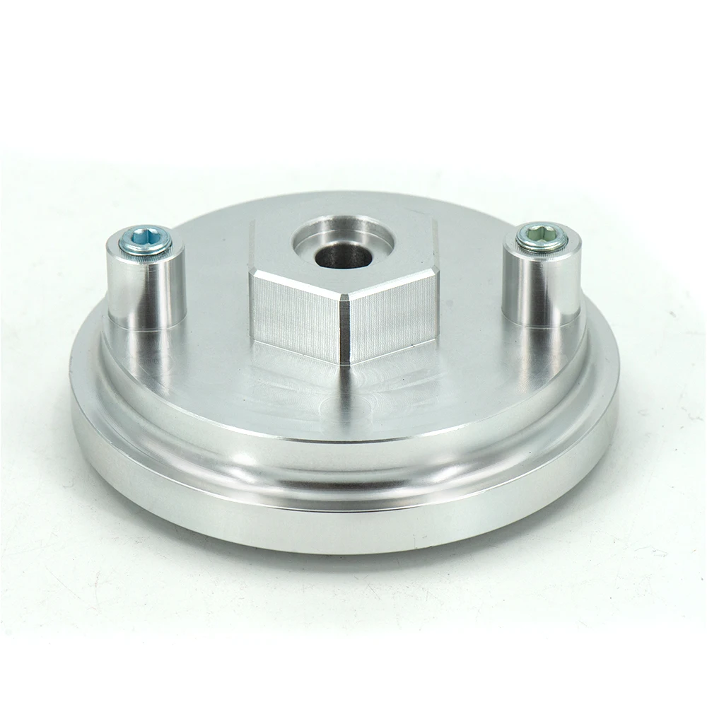Aluminum cap cover oil pressure temperature adapter filter housing For BMW 4 cylinder models 520i 525i e36 325i e46 m3 oil line fitting adapter