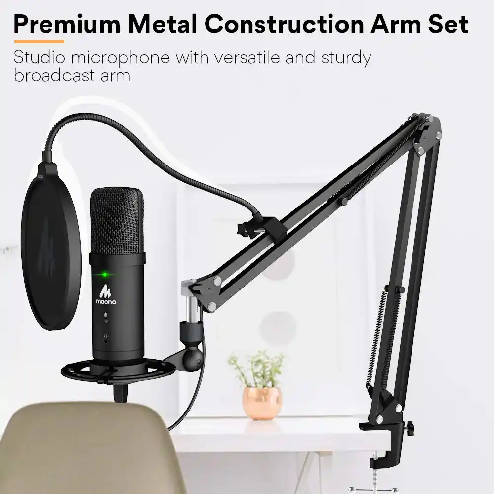 MAONO PM401 USB Microphone Set 192KHz/24Bit Microfone Professional