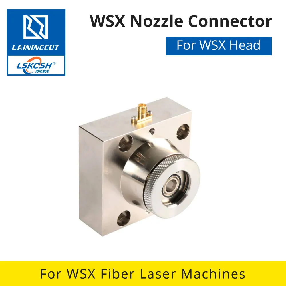 LSKCSH WSX Laser Nozzle Connector on 1064nm Fiber Laser Head Parts WSX Capacitive Sensor TRA Professional Supplier Wholesale