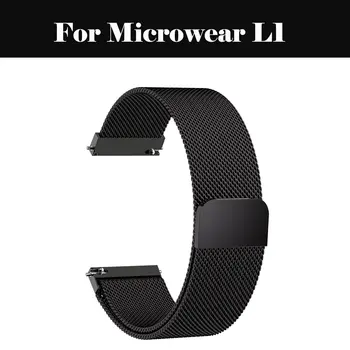 

Milanese Stainless Steel Watch Strap Band 12/13/14/16/17 18mm 19mm 20mm 22mm Watchband For Microwear L1
