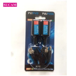 Balun vidéo 4K 8MP, 10 paires/lot, transfert de puissance passif vers RJ45 CCTV, émetteur récepteur pour caméras HD 2MP 5MP 8MP CVI/TVI/AHD 