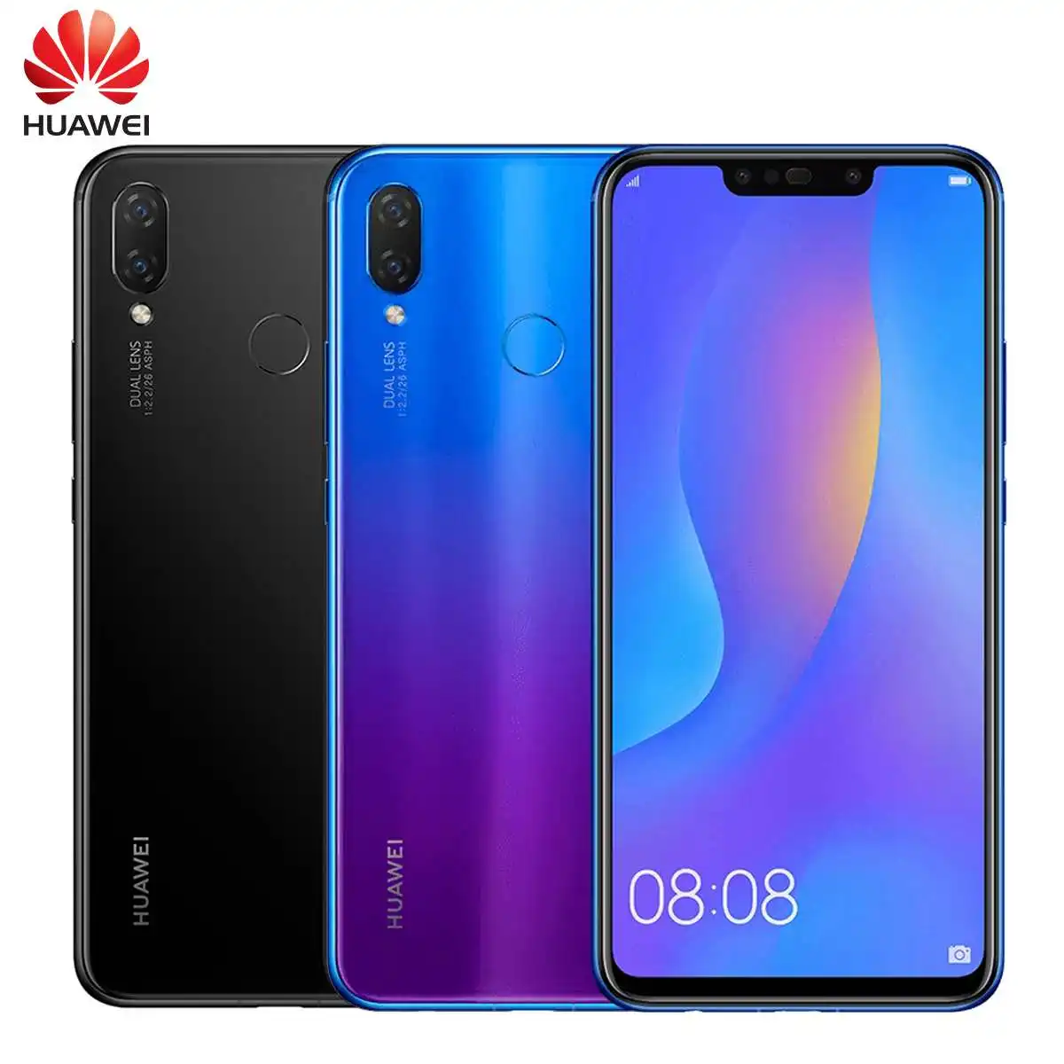 

Global Version Original Huawei Nova 3i 4GB 128GB Mobile Phone 6.3 inch Kirin710 Octa Core Android 8.1 3340mAh Smartphone
