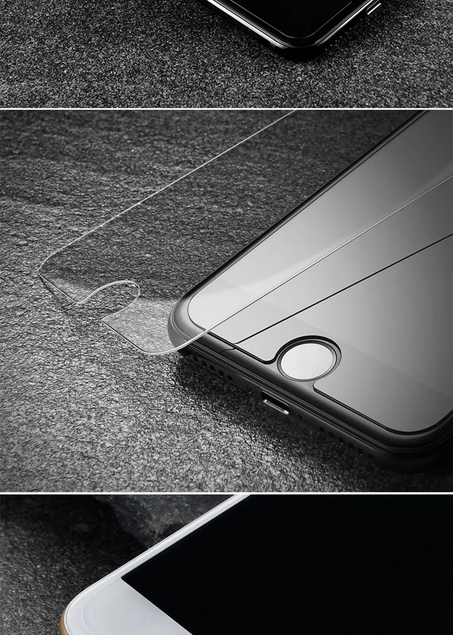 2.5D Защитное стекло для iPhone 7 8 6s Plus X XS Max XR Защитная пленка для экрана 4 5S защитное закаленное стекло для 7 8 6s Plus стекло