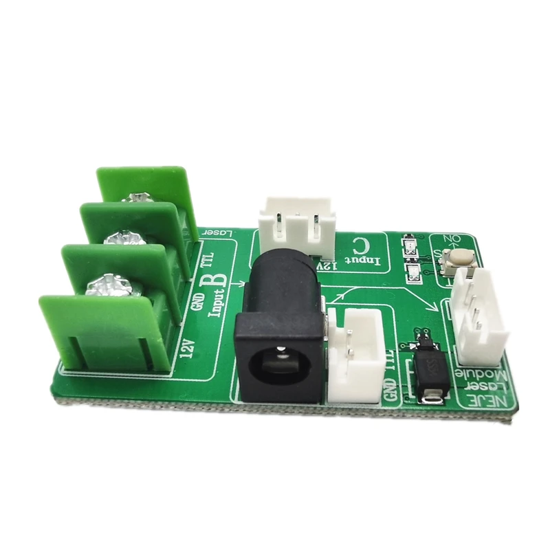 NEJE Module Interface Adapter Board Connector for Cutting Engraving Machine 4Pin/3Pin/2Pin wood pellet making machine