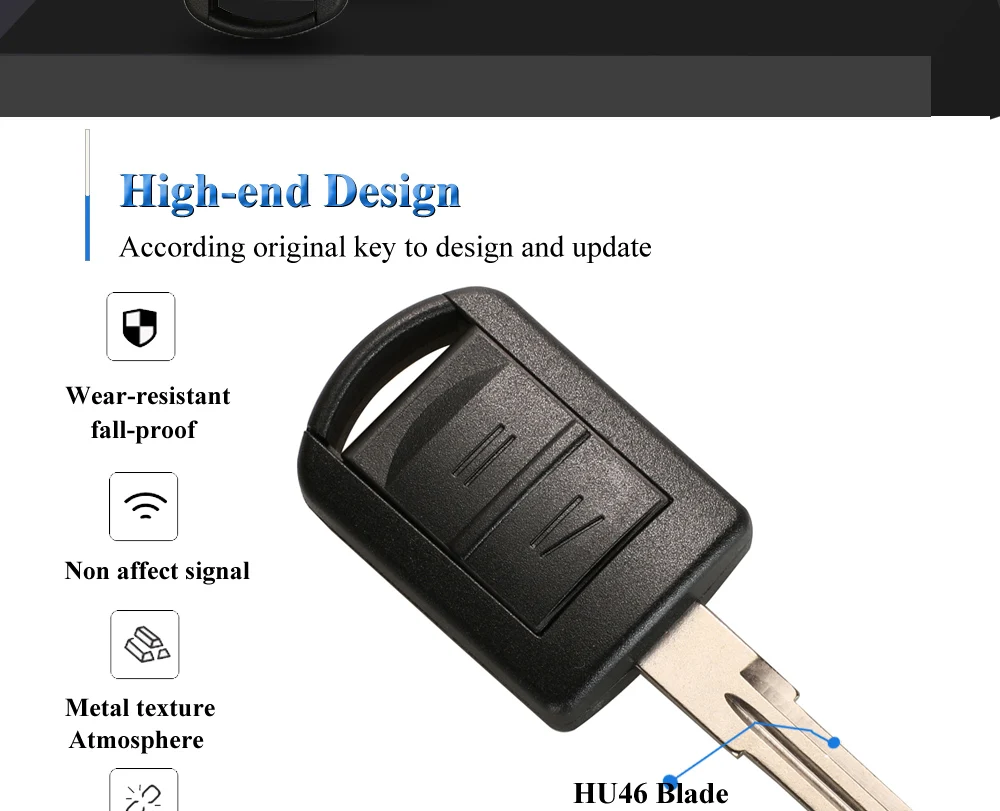 Keyforkess 2 Tasti Auto Chiave A Distanza di Caso di Shell per Opel Vauxhall Corsa c Meriva astra h j g d Combo chiavi di Auto Fob Micro Interruttore - H77571a6817f443a4b8c17c7328cf83b0T