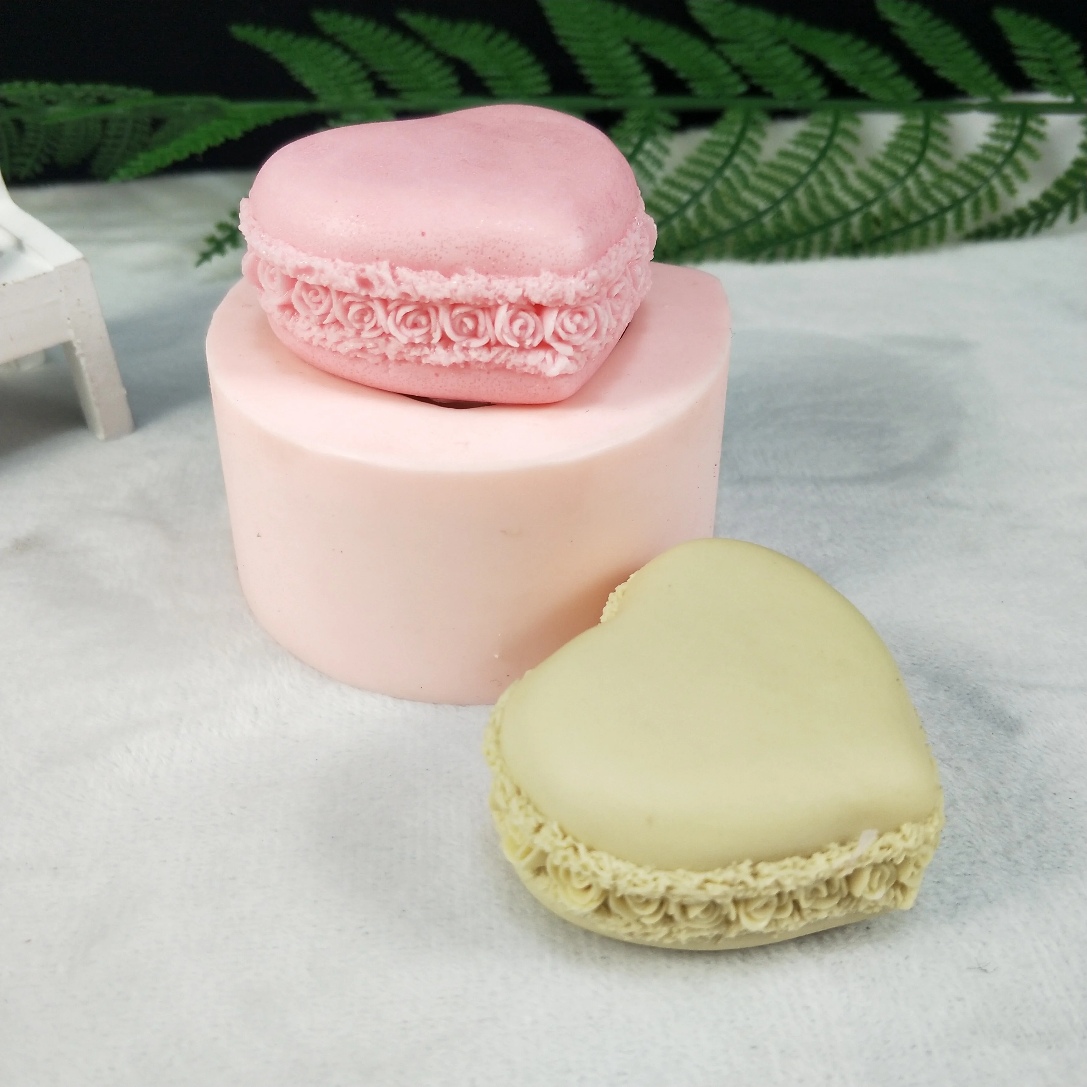 Силиконовые формы для мыла Macarons гипсовая форма шоколада свечи конфет глины смолы