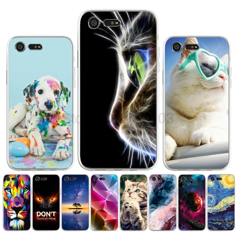 Soft Silicone Tpu Case For Sony Xperia X Z1 Mini Compact PS30 X Mini Back Case For Sony Xperia 1 II Xperia1 2 Phone Cover Etui