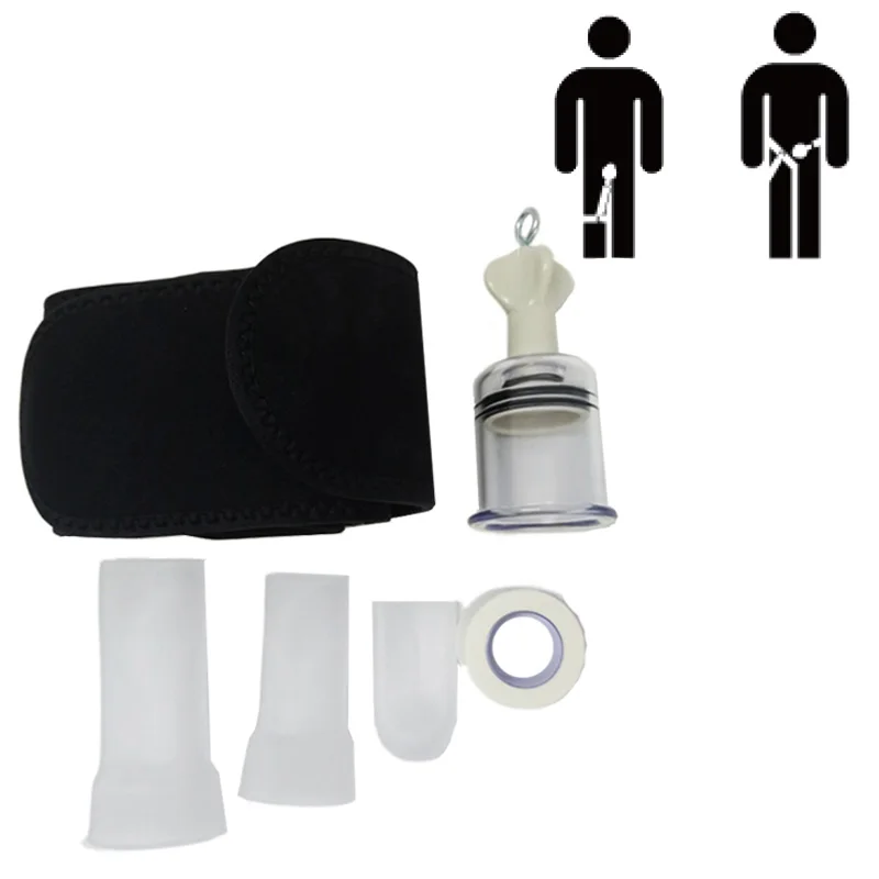 Penis Extender Enlargement Sex Toys for Men Penile Enlarger Enhancer Stretcher Vacuum Pump Hanger Kit Male Delay Lasting Trainer | Красота и