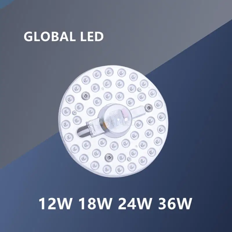 LED Panel Light 12W 18W 24W 36W SMD2835 Module Lamp Energy Saving 220V Round Ceiling Lamp Board Light Indoor Wall Lamp spotlight