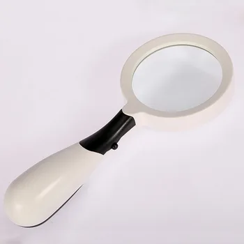 

Optical K9 Handheld Magnifier LED Light Magnifier Reading Magnifier Glass Lens Magnifier