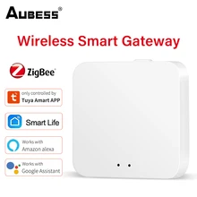 

Abuess Tuya ZigBee 3.0 Smart Hub Smart Home Bridge Connector Control For Tuya Smart Life Alexa Google Home Intelligent Home Hub