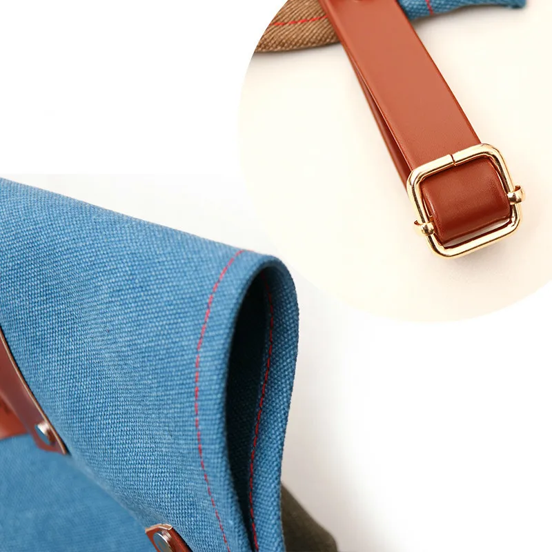 Men Women Canvas Kitchen Cook Apron Chef Waiter Uniform Hairdressing Barber Painting Work Apron BBQ Bakery Anti-Dirty Overalls