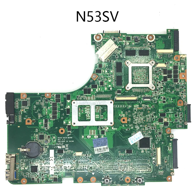 N53SV материнская плата REV: 2 GT540M RAM для ASUS N53S N53SN N53SM ноутбука 100% OK|Пульты ДУ| |