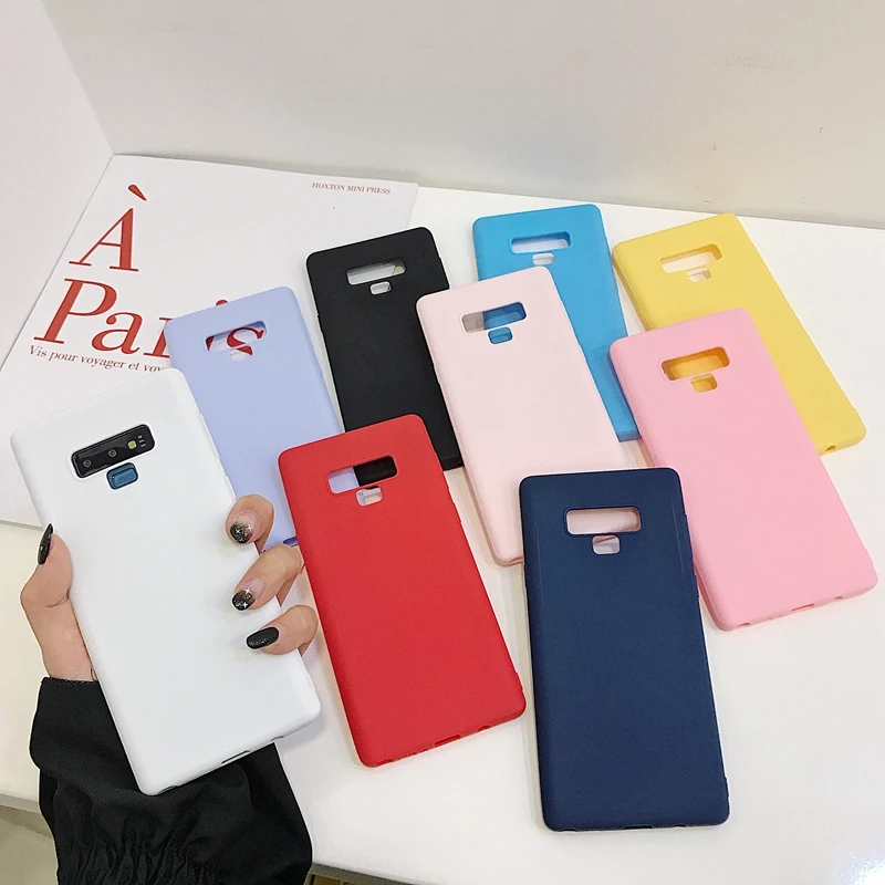 Карамельный Цвет Мягкий силиконовый чехол для samsung Galaxy A3 A5 A7 A9 J1 J3 J5 J7 J8 J4 J6 плюс Grand Prime чехол из ТПУ
