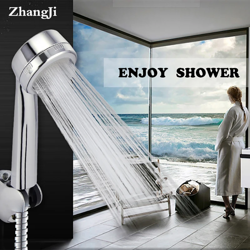 Zhang Ji Горячая запатентованная эффективная насадка для душа высокого давления водосберегающая массажная насадка дождевая ванная ручная Душевая насадка
