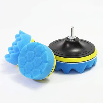 

Sponge Polishing pads Supplies Drill adapter Wool mat Car Auto Buffers