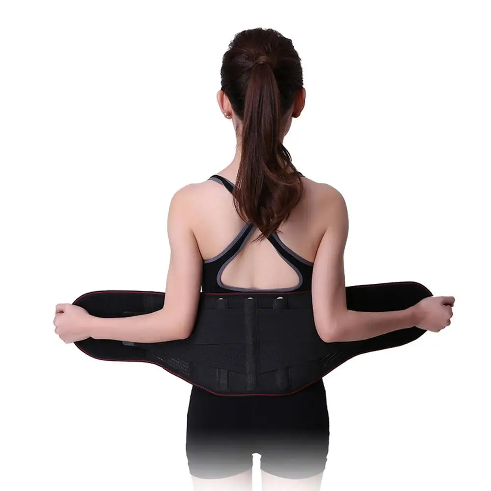 Tcare Lumbar Back Waist Brace Support Belt Helps Relieve Lower Back