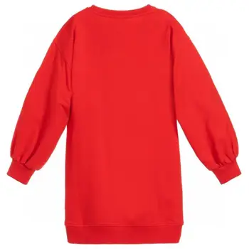 

kids cotton casual long Sweater Girls Student casual dress