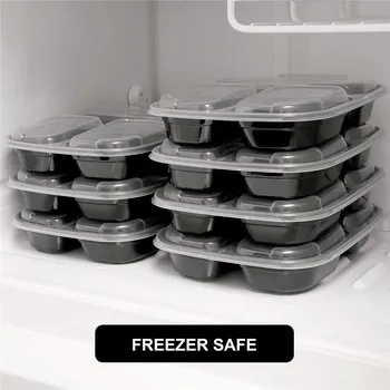 10Pcs Meal Prep food Containers Plastic Box 2