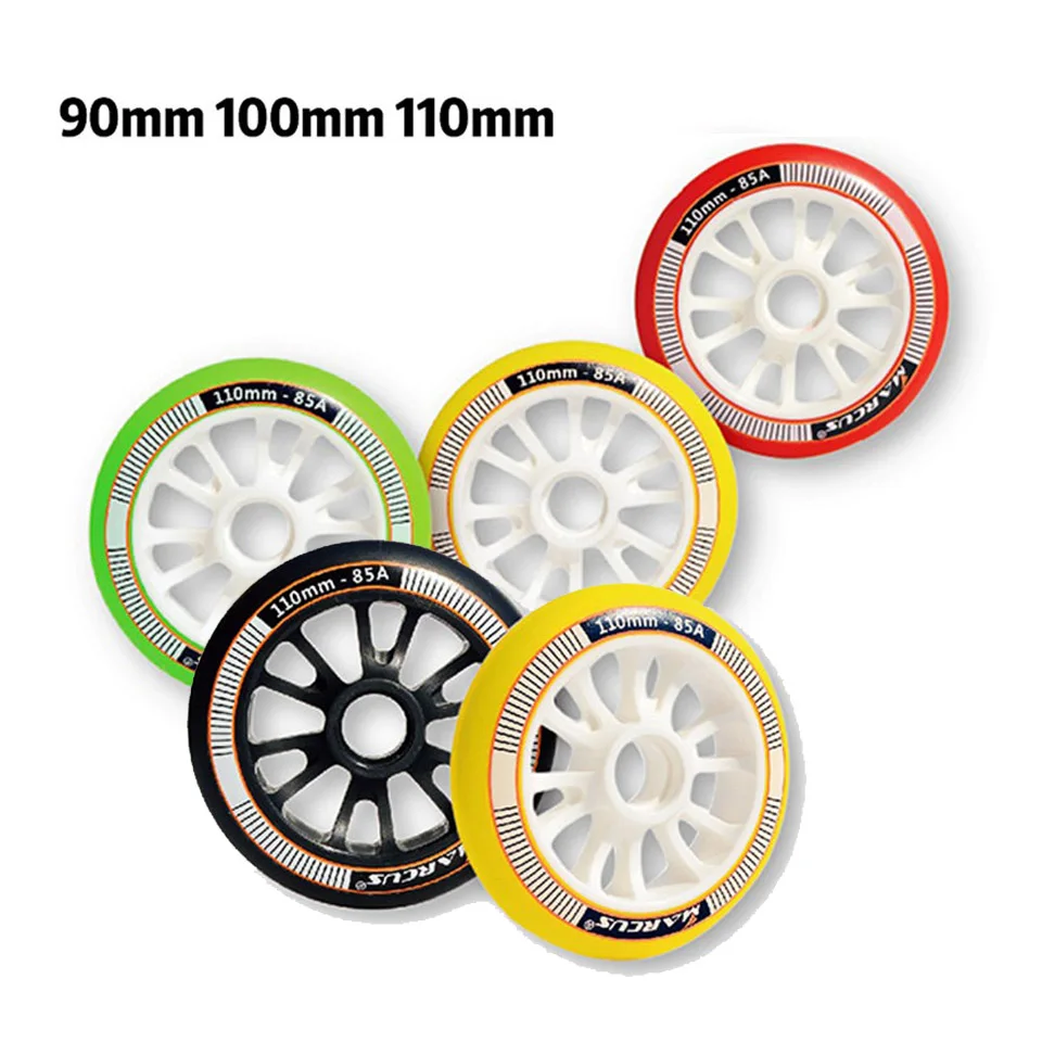 Inline Speed Skates Wheels 85A 110mm 100mm 90mm for Indoor Outdoor