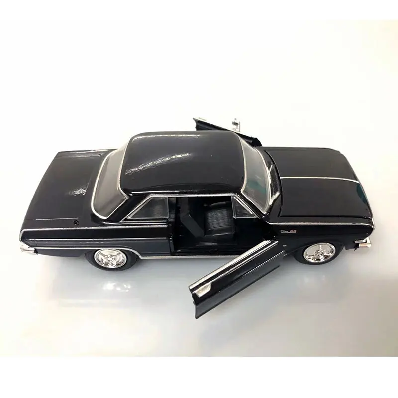 NEWRAY 1/24 масштаб США модель автомобиля Chevy Nova SS 1964 литая металлическая модель автомобиля игрушка для коллекции, подарок, дети