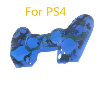 

50pcs 8 Colors Silicone Camo Protective Skin Case For Sony Dualshock 4 PS4 DS4 Controller Thumb Grips Joystick Caps