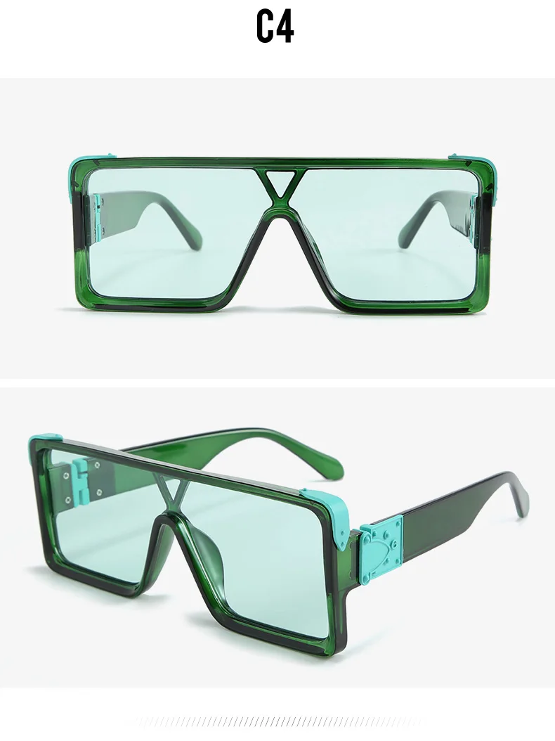 Квадратные Солнцезащитные очки для женщин, фирменный дизайн, зеркальные ретро очки для мужчин, солнцезащитные очки для мужчин, уличные очки Oculos De Sol