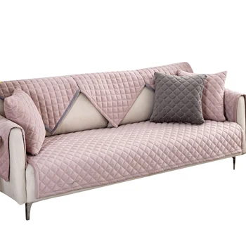 

Multi-size Sofa Covers For Living Room Solid Warm Plush Sofa Corner Cover Seat Sofa Modern Couch Towel Cushion Pad Minimalist