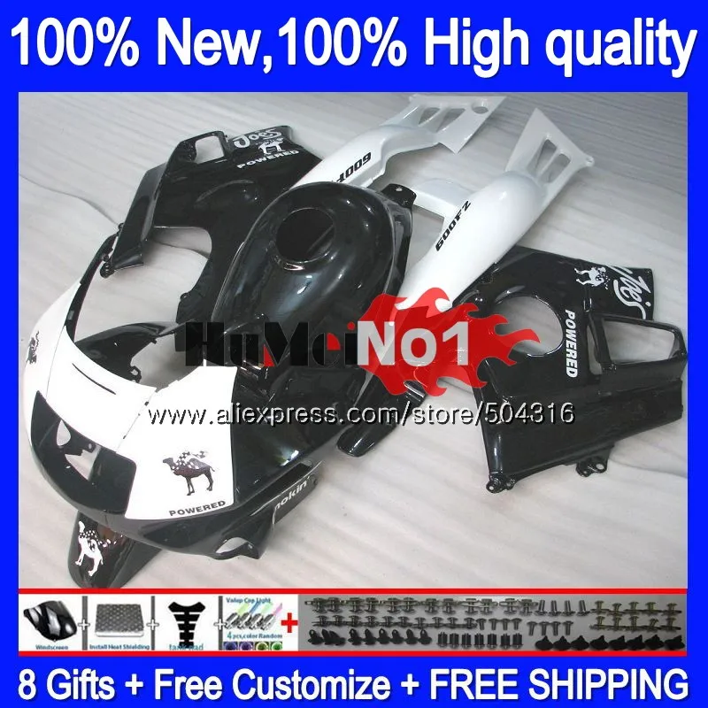 Корпус+ майка для HONDA CBR600 F2 FS CBR600FS 1MC. 81 Белый Черный CBR 600F2 600 F2 CBR600F2 1991 1992 1993 1994 91 92 93 94 обтекатель