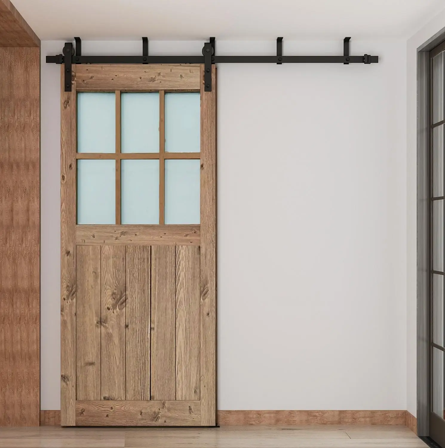 DIYHD 5ft 8ft настенное крепление для потолка черный потолочный кронштейн