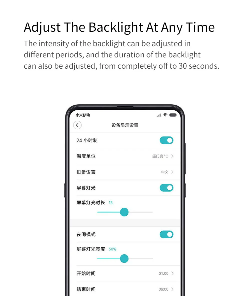 Xiaomi Cleargrass Bluetooth будильник умный контроль температуры и влажности дисплей ЖК-экран Регулируемый ночник Canlendar