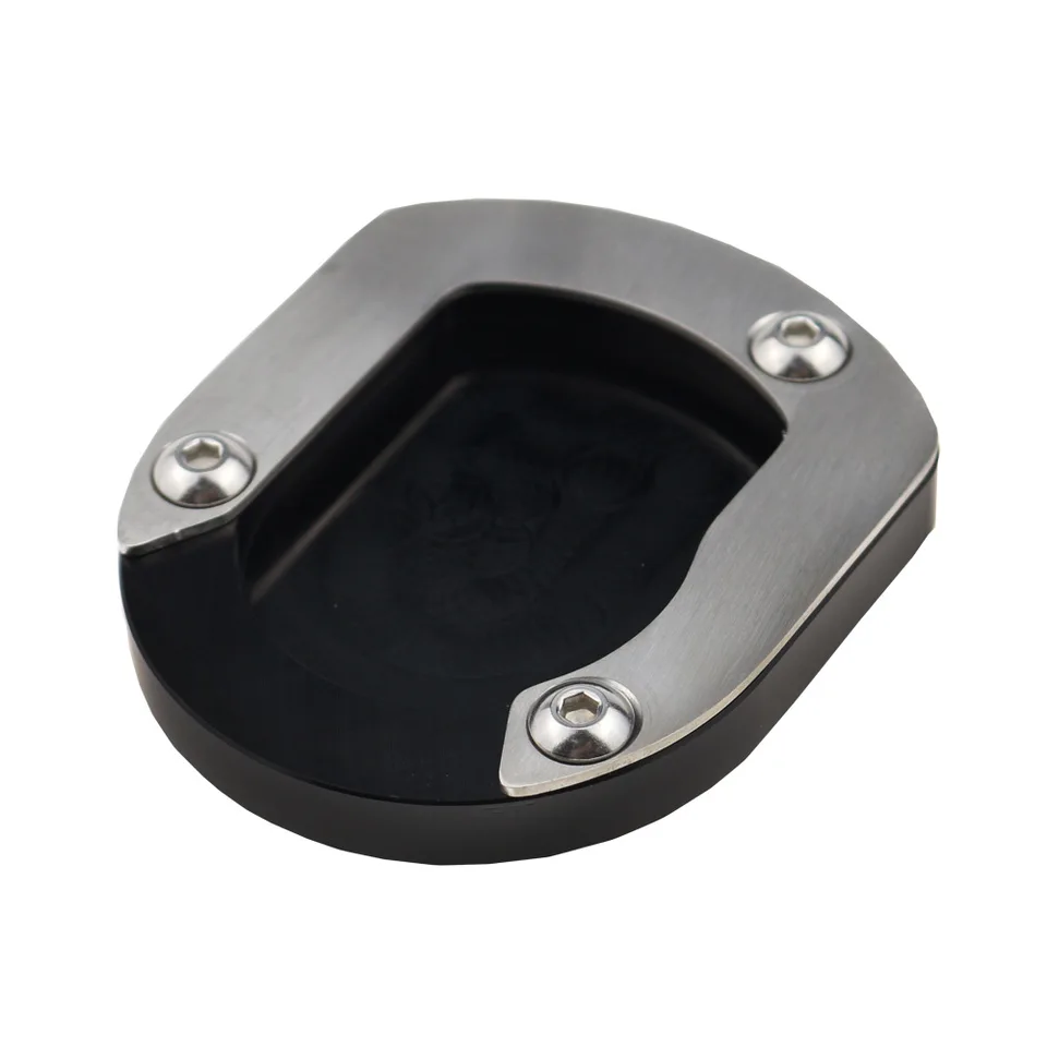 HIZORB Cavalletto Laterale per Yamaha XT660Z Tenere 2008-2015 2016 2017 2018 Moto CNC Cavalletto Piede Cavalletto Laterale Estensione Pad Piastra di Supporto Ingrandire Stand
