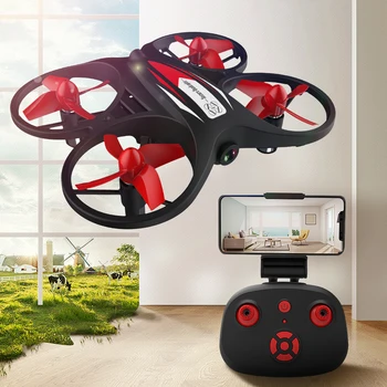 

2.4G Headless Mode Mini Quadcopter Altitude Hold RC Drone WIFI 720P HD Camera Remote Control Dron Gifts For Beginner Children