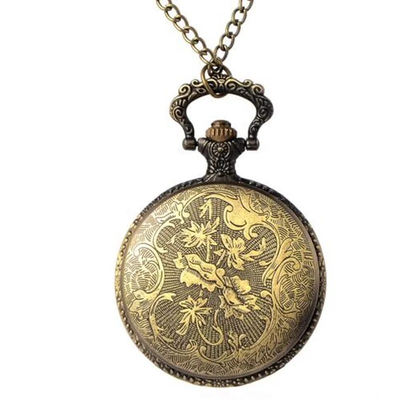 Skull Pocket Watch Belt Chain Pendant Men\\'s Necklace easy shope