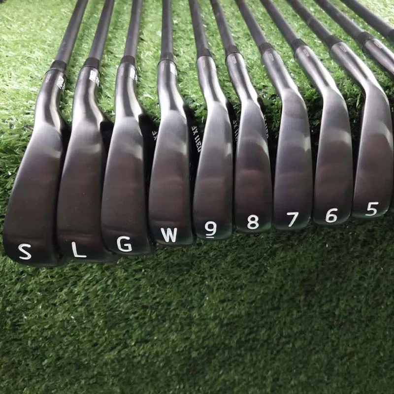 0311XF Gen2 черный железный барный комплект 3 W 8 шт R/S Гибкая стальная ось для гольф