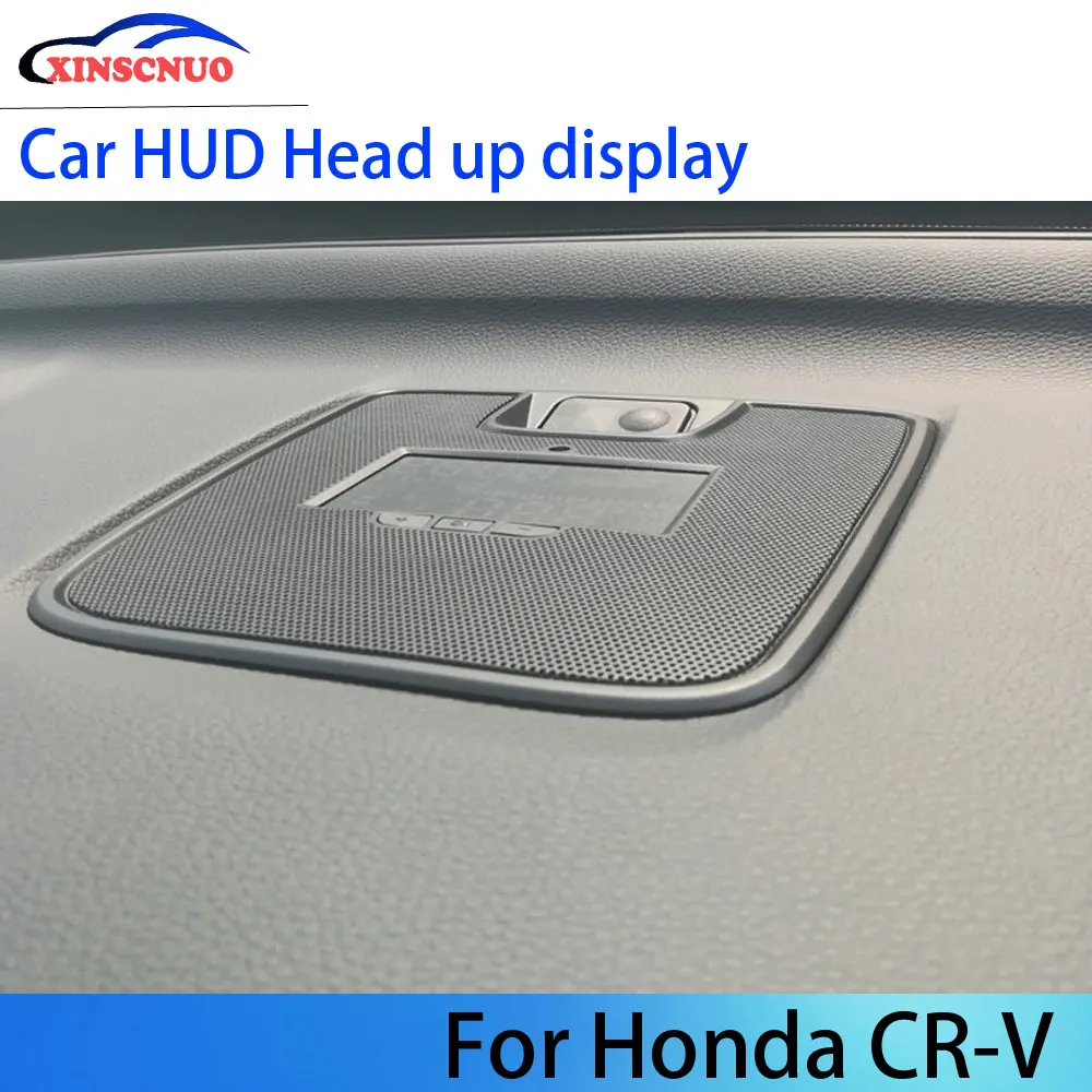 

XINSCNUO OBD Auto electronic HUD Head Up Display For Honda CRV CR-V 2017-2019 Safe Driving Screen Speedometer Projector