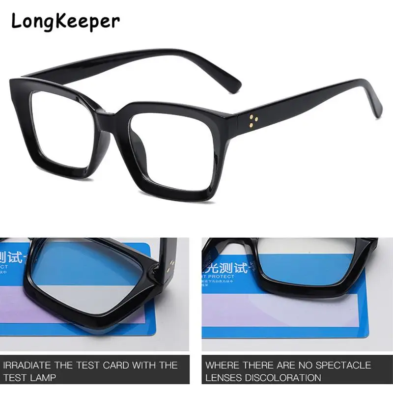 JOOX Reading Glasses for Women and Men Square Blue Light Blocking Readers with Spring Hinge 