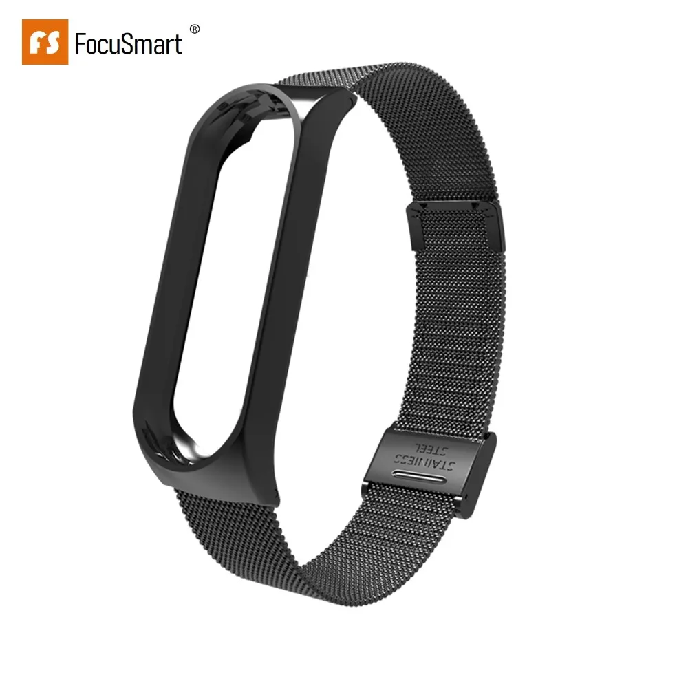 

Metal Bracelet for Xiaomi Band 3/4 Wrist Strap Miband 4 Wristband Smart Watch Band Mi Band3 Stainless Steel Strap for Mi3